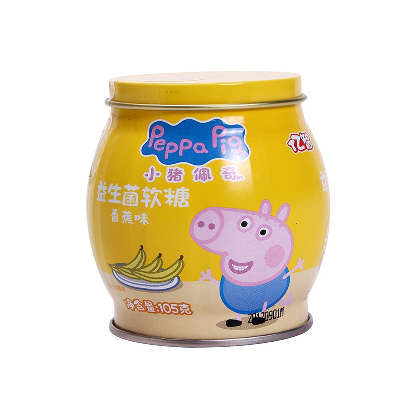 （小猪佩奇）益生菌软糖（香蕉味）灭活型（圆罐）